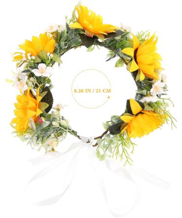 Beaupretty Wedding Garland Headband - Floral Headpiece for Bridal Elegance - Buy Online on GoSupps.com