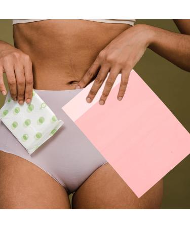 50 Pcs Disposable Menstrual Bags for Women - Self-Sealing Sanitary Napkin Disposal Bags - Buy Online on GoSupps.com