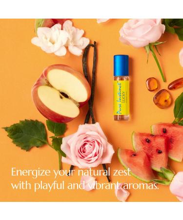 Pure Instinct Roll-On - The Original Pheromone Infused Essential Oil Perfume Cologne - TSA Ready (Lucky - Women) - Buy Online on GoSupps.com
