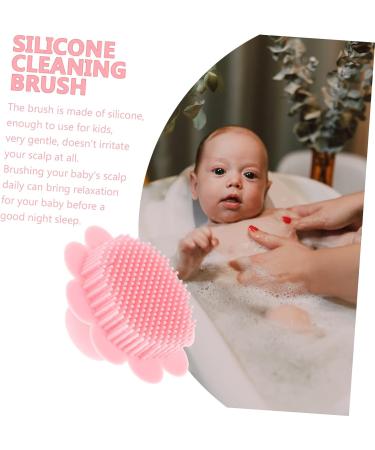 Infant Scalp Bathing Brush Set - Safe Silicone Toddler Hair-Washing Tool - Buy Online on GoSupps.com
