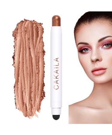 Raxove Eyeshadow Pencil | Silk Pencil with Pearl Matte Effect and Two Ends Automatic Rotating Highlighter Stick for Women and Girls Raxove