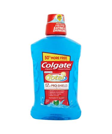 Colgate Total Advanced Pro-Shield Peppermint Blast Mouthwash  50.7 Fl Oz