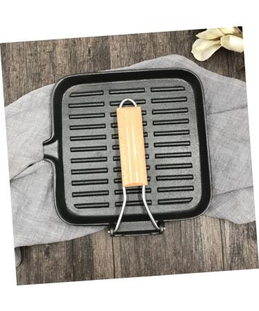 Zerodeko Frying Pan Nonstick Cookware Egg Cookers Outdoor Cooking Stove Mini Griddle Outdoor Cookware Stainless Steel Saucepan Outdoor Griddle Pans Outdoor Utensils Folding Pot Iron Camping - Buy Online on GoSupps.com