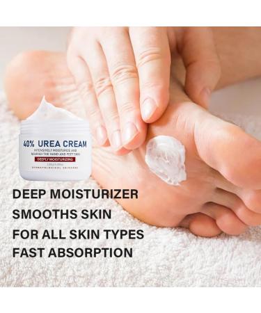 Urea 40% Foot Cream Urea Cream for Feet Cracked Heel Repair Cream Urea Cream 40 Percent Foot Moisturiser Cream Feet Hard Skin Remover Foot Callus Remover Nourishes Soften For Feet Knees Hand - Buy Online on GoSupps.com