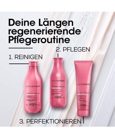 L'Or al Professionnel Pro Longer Conditioner for Long & Thin Hair | Strengthening Rinsing with Filler A-100 & Amino Acids | Expert Series - 1 Pack - International Shipping Available - Buy Online on GoSupps.com