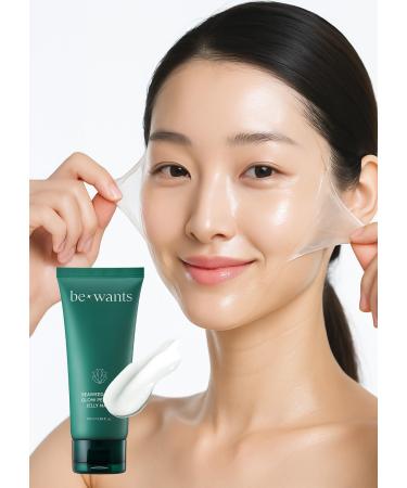 bewants Seaweed PDRN Glow Peel Off Jelly Mask | Pore Minimizing Peel Off Face Mask | Soothing PDRN Skincare & Vegan Skincare for Korean Glass Skin 3.38 fl oz PDRN Mask