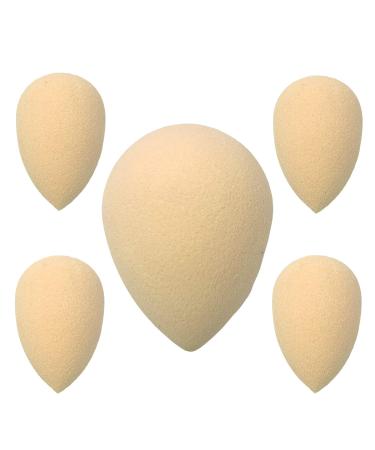 Premium 5-Part Make-Up Sponge Set | Beauty Blender for Foundation BB Cream & Powder | International Shipping Available - Buy Online on GoSupps.com
