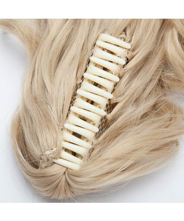 Buy Sego Ponytail Extension - Voluminous Wavy Hair Piece in Dark Blonde & Blonde Mix | 110g 30cm - Perfect for Instant Style - Buy Online on GoSupps.com