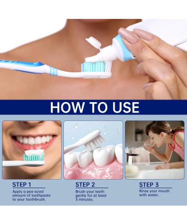 Hydroxyapatite Toothpaste for Sensitive Teeth - Enamel Repair & Whitening Fluoride-Free with Natural Mint Fresh Breath Cavity Protection (120g) - Buy Online on GoSupps.com