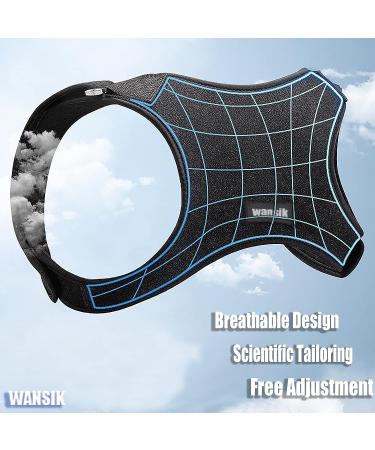 WANSIK Premium Adjustable Posture Corrector - Comfortable Fit for Men and Women | Posture Improvement & Back Pain Relief | Clavicle Support (Universal Size) - Buy Online on GoSupps.com
