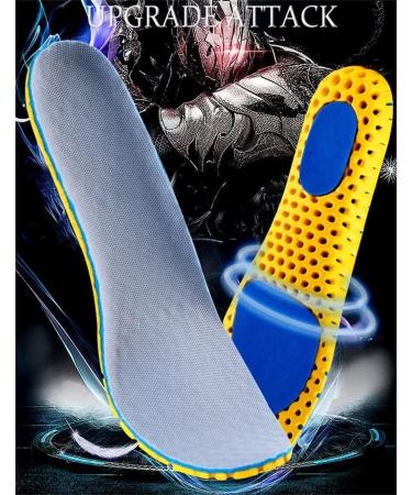 CSCDD Orthopedic Memory Foam Insoles for Men & Women - Breathable Deodorant Cushions (Size 35-39) for Ultimate Foot Comfort - Buy Online on GoSupps.com