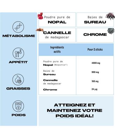 NEEO | Powerful Natural Fat Burner | 28 Ultra Dosed Sticks | Patented Pure Nopal + Chrome + Elderberry | Hunger Suppressant | Fast and Effective Weight Loss | Lab Tested | Vegan Sugar Free Vanilla - Buy Online on GoSupps.com