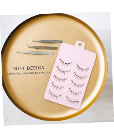 FRCOLOR 5 Pairs Fake Eyelashes 3d Flexible False Lashes Beauty Accessories Salon Makeup Lashes Beauty Eyelashes Face Eyelash Reusable Wispy Lashes Girl Chemical Fiber Acrylic Japanese - Buy Online on GoSupps.com