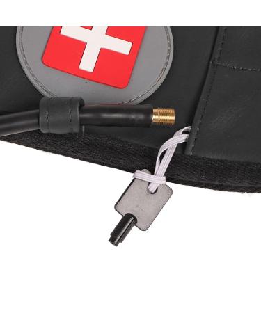 Buy Professional 360 Inflatable Compression Back Belts | Lumbar Support with Surround Fit (Black) - Buy Online on GoSupps.com