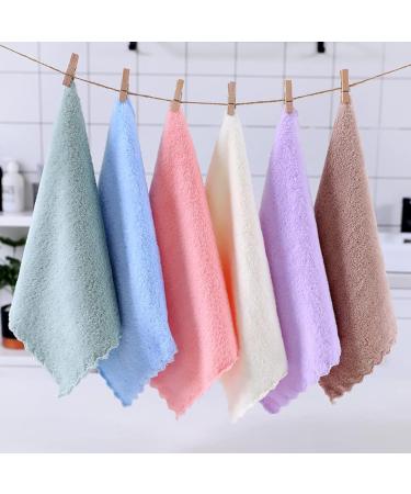 Buy Pfimigh 12-Pack Baby Walker & Coral Fleece Slippers | Extra Absorbent Soft Washcloths for Sensitive Infant Skin - Multicolored 25x25cm - Buy Online on GoSupps.com