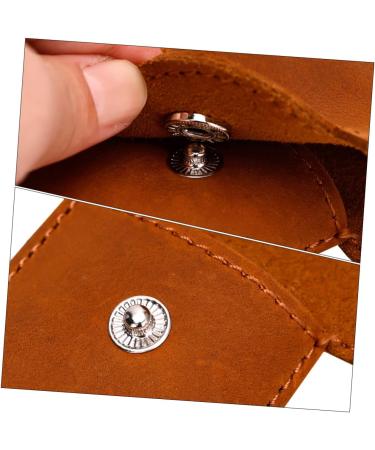 Angoily Leather Razor Case - 8 Stk Men's Razor Accessories & Protective Storage Bag - Buy Online on GoSupps.com