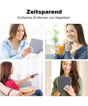  Carehabi Pack of 200 aluminum nail polish remover wipes - For easy gel removal - Buy Online on GoSupps.com