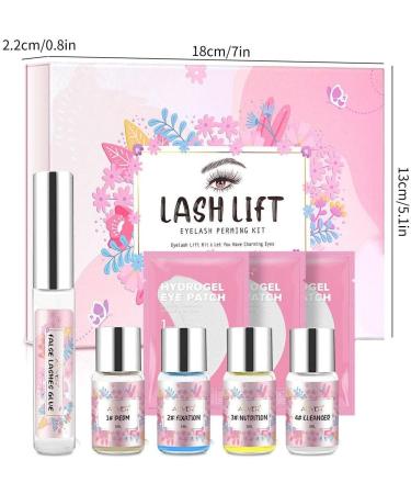 Eyelash Perm Kit | Semi-Permanent Eyelash Brow Perm | Quick and Voluminous Curling Complete Tools Lasts for 6-8 Weeks - Buy Online on GoSupps.com