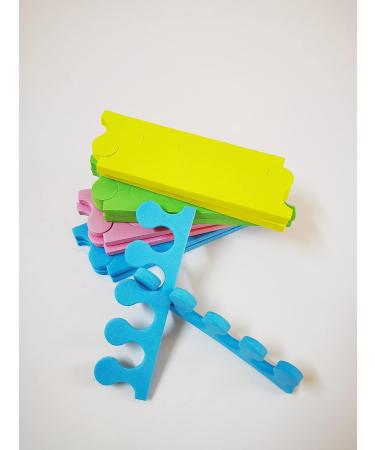 YUBO 120 Disposable Sponge Toe Separators | Professional Nail Beauty Tool for Perfect Pedicures | International Shipping Available - Buy Online on GoSupps.com