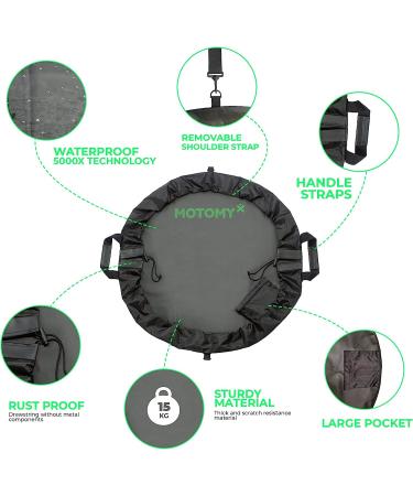 IslandMat Surf Mat & Wetsuit Bag 2-in-1 Compact Folding Design - Waterproof 5000X Technology for Clean Transport and Storage - Buy Online on GoSupps.com
