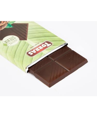  Torras Stevia Toasts - Dark Chocolate Bar 100g 60% Cocoa - Buy Online on GoSupps.com