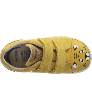 Geox Baby Boy's B Kilwi Sneaker - 3.5 UK Child - Ochre Yellow - Buy Online on GoSupps.com