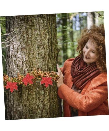 Abaodam 900 Pcs Thanksgiving Maple Leaf Trim Leaves Thanksgiving Supply Confetti Glitter - Buy Online on GoSupps.com