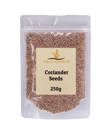 Coriander Seeds 250g by Villa Nostrum - Coriander Seeds for Exquisite Flavors Whole Coriander