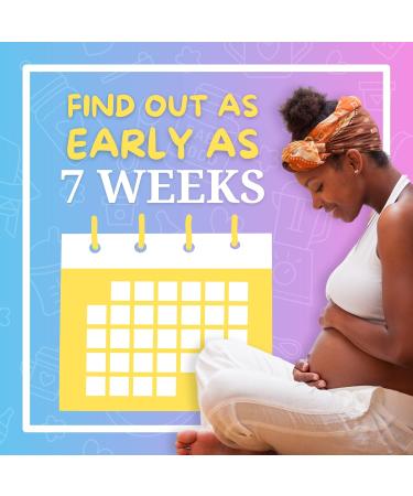 EarlyReveal Tap DNA Test Kit - Painless and Needle-Free Early Gender Detection - Fastest Results in Canada - Test as Early as 7 Weeks Pregnant - 99% Accurate - 100% Painless - Buy Online on GoSupps.com