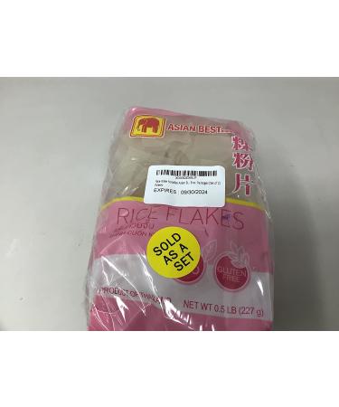 Rice Flake Noodles Asian Best 8 oz. Packages - Set of 2 | Authentic Asian Cuisine - Buy Online on GoSupps.com