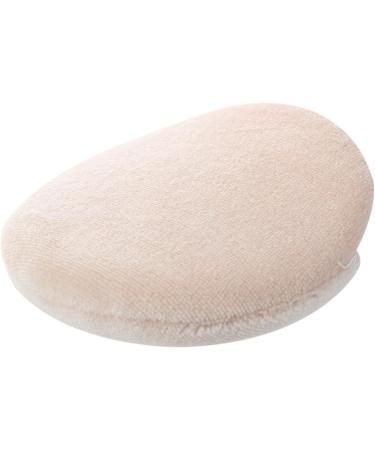 JANZU Women Cosmetic Beige White Round Face Makeup Powder Puff - Buy Online on GoSupps.com