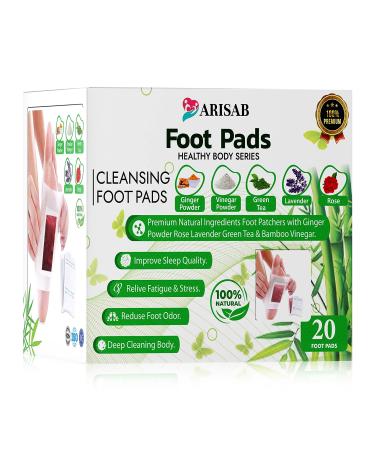 Foot Pads - Deep Cleansing for Your Good Feet - Foot and Body Care - Premium 11 Ingredients for Best Combination to Boost Energy & Results - Apply Sleep and Feel Better (20)