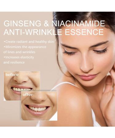 Ginseng Serum Ginseng Polypeptide Anti-Ageing Essence Ginseng Face Oils and Serums Ginseng Essence Water Anti-Wrinkle Serums for All Skin Tightening & Moisturizing (100ml) - Buy Online on GoSupps.com