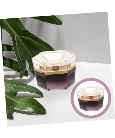 MAGICLULU Moisturizer Face Cream Creami Lotion Buttercream Skincare Containers Cosmetic Jars Cosmetic Cream Jar Glass Cream Storage Containers Purple Cream Box Travel Moisturizing Plastic - Buy Online on GoSupps.com