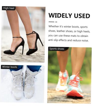 FOMIYES 7 Pairs Anti-Wear Stickers - Heel Noise Reduction Protectors for High Heels Sandals & Insoles - Buy Online on GoSupps.com