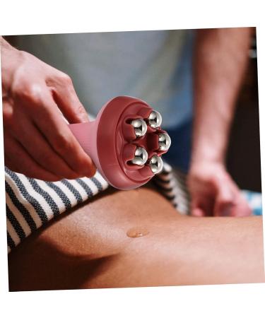Minkissy 3PC Massage Roller Set - Body Percussion Massager & Muscle Roller Stick - Manual Roll Massage Devices - Rosa 14.5x7.5CM - International Shipping Available - Buy Online on GoSupps.com