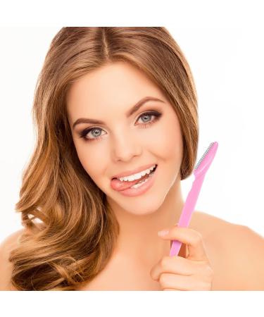 12 PCS Eyebrow Razors Facial Hair Remover Face Shaver Trimmer Shaper Face Razor Dermaplaning Blades for Face with 1 PC Eyelash Brush and Storage Box Exfoliating Dermaplaning Tool for Women and Men 12pcs - Buy Online on GoSupps.com