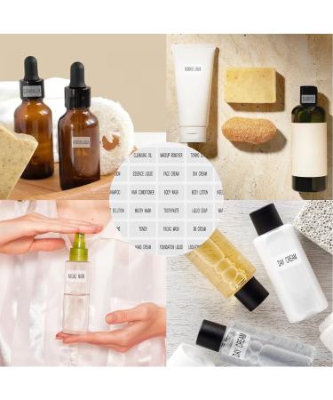 600 Pcs Labels for Toiletry Bottles Mabor Waterproof Labels for Bottles(20 Sheets) Sticky Labels Sufficient Quantity-Share The Wonderful Labels with Friends Traveling - Buy Online on GoSupps.com