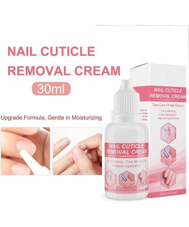 Cuticle Remover Cream | Cuticle Remover Gel 30ml Instant Fast Absorption Gentle Softening Cuticle Remover Cream Maintain Healthy Cuticles Honhoha - Buy Online on GoSupps.com