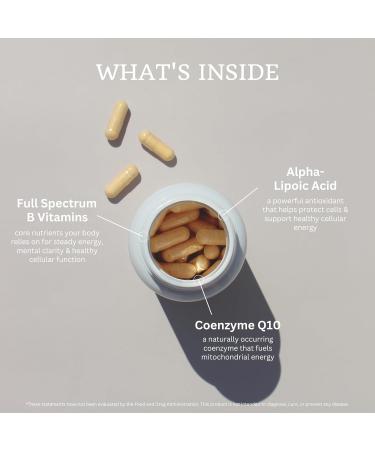 VTC VitaTradingCo. B-Complex Coenzymes | 8 Essential B Vitamins | with Alpha Lipoic Acid & CoQ10 | Nervous System Health & Energy Metabolism Support | 60 Veggie Capsules - Buy Online on GoSupps.com