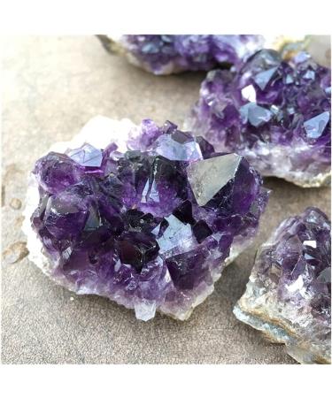 Crystal Natural Ore Irregular Amethyst Cluster Brazilian Crystal Rough Gemstone Home Decoration Reiki Stone Fish Tank 1pcs - Buy Online on GoSupps.com