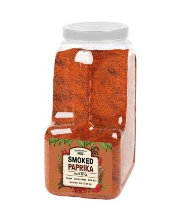 Smoked Paprika by Unpretentious Baker 5 lb Jar Ground Spice From Dried Red Chili Peppers Smoked Flavor 5 Pound - Buy Online on GoSupps.com