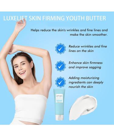 Luxelift Skin Firming Youth Butter - Moisturizing Body Cream for Sagging Skin Reduces Fine Lines Neck & Chest Firming Lotion - Buy Online on GoSupps.com