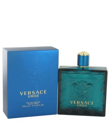 Versace EROS EDT SPRAY 6.7 OZ (200 ML) (M) 6.7 Fl Oz (Pack of 1)