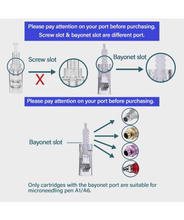 10 x 12 Pin Dermapen A1 and A6 Needle Cartridges (Only compatible with Dr Pen) - Buy Online on GoSupps.com