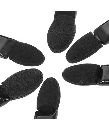 Lurrose Black Eyeshadow Sponge Brushes - 100pcs Double Sided Applicators for Home & Travel - Buy Online on GoSupps.com