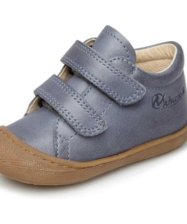 Naturino Cocoon VL Leather First Steps Shoes - Sky Blue (17 UK) - Buy Online on GoSupps.com