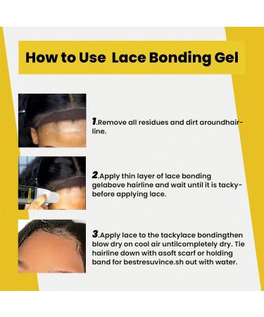 Buy Lace Bonding Gel & Wig Glue | Invisible Skin-Friendly Formula for All | Bold Hold & Daily Use - Buy Online on GoSupps.com