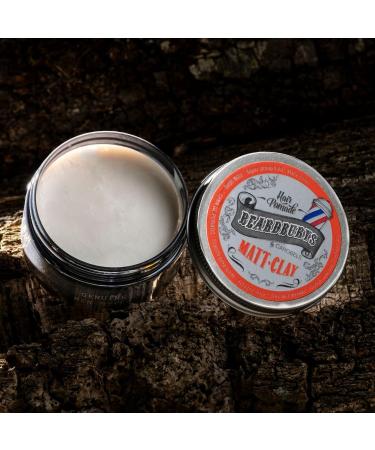 Hair Styling Matte Clay for Men - Medium Hold Long Lasting Matte Finish | Barber Grade 3.5 Fl Oz - Buy Online on GoSupps.com