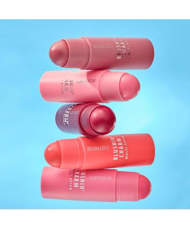  Catrice Catrice Blushin' Charm Multi Stick blush no. 010 pink immediate result natural fresh vegan paraben-free microplastic-free nanoparticle-free 3 x 5.5 g - Buy Online on GoSupps.com